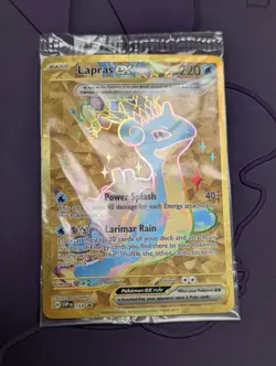Terapagos UPC SEALED 3 CARD PROMO SET - Cinderace ex, Lapras ex, Terapagos ex - Image 2
