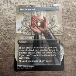 Mox Diamond - Custom Art MTG Magic The Gathering Playtest Card - Image 1