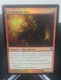 Treasonous Ogre MTG Foil Card From Mystery boosters Creature NM-M - Image 1