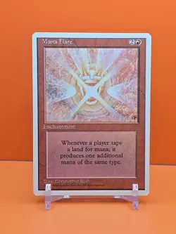 🔴🔴🔴 1995 MAGIC THE GATHERING MANA FLARE 4TH EDITION PLAYED 🔴🔴🔴 - Image 1