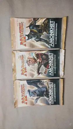 Magic The Gathering 3 x Amonkhet Booster Packs 15 Cards Per Sealed Pack - Image 1