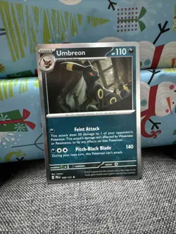 Pokemon Umbreon TCG Prismatic Evolutions Master Ball Reverse Holo Card 059/131 - Image 2