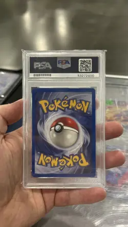 Blaine's Arcanine Holo Pokemon Card Unlimited Gym Challenge 1/132 PSA 8 NM-M - Image 2