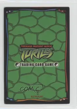 2004 Teenage Mutant Ninja Turtles Trading Card Game 1st Edition Candlelight #100 - Image 2