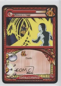 1998 Dragon Ball GT Italian Trading Card Game Attacco a raggi - Image 1