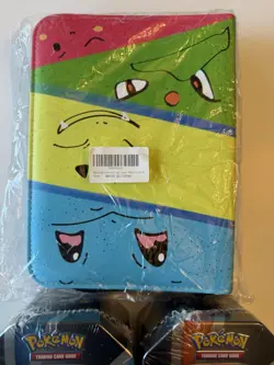 Pokemon TCG Eevee Evolutions Tin 2021 NEW [Vaporeon & Flareon] + Card Binder - Image 5
