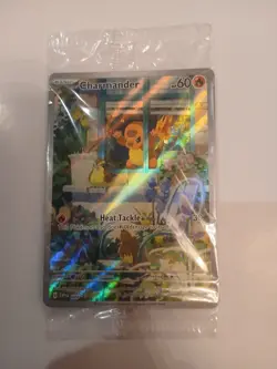 Pokemon TCG Charmander Obsidian Flames Promo Card SVP044 Sealed - Image 1