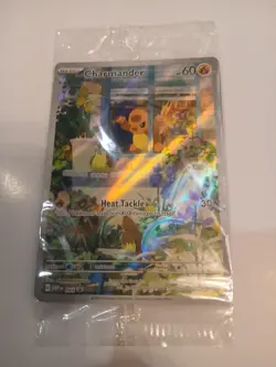 Pokemon TCG Charmander Obsidian Flames Promo Card SVP044 Sealed - Image 3