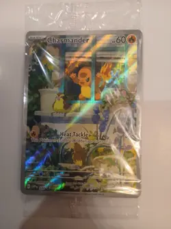 Pokemon TCG Charmander Obsidian Flames Promo Card SVP044 Sealed - Image 4