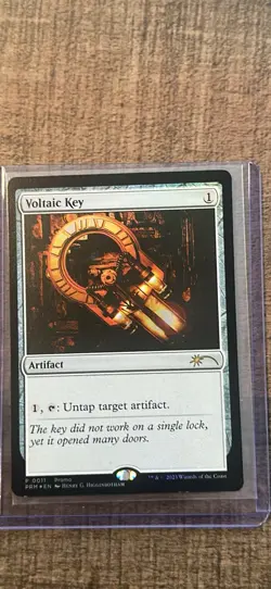 Magic MTG Media Promos Voltaic Key (english manga insert) #0011 Foil TCG prm en - Image 1