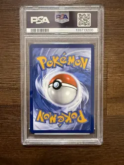 Pokemon TCG Meowth Card 203/182 Team Rockets, PSA 9, Destined Rivals Set - Image 2