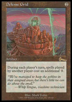 MTG DEFENSE GRID PLAYED - GRIGLIA DI DIFESA - UL - MAGIC - Image 1