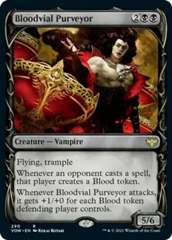 MTG BLOODVIAL PURVEYOR FOIL EXC - FORNITORE DI FIALE SANGUIGNE - VOW X EN - Image 1