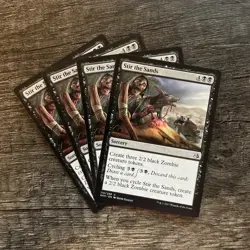 MTG 4x Stir the Sands x4 LP Amonkhet - Image 1