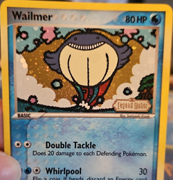 Pokemon Wailmer Legend Maker Holo 49/92 80 HP Basic English Card - Image 1