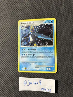 2007 Pokemon Empoleon Holo #4 – Diamond & Pearl Base Set - Image 2