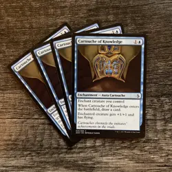 MTG 4x Cartouche of Knowledge x4 LP Amonkhet - Image 1