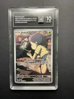 Poltchageist 171 TAG 10 2024 Pokemon TWM EN Illustration Rare - Image 1