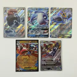 Pokemon Card Lot (5 Cards) - Vintage Full Hyper Ultra Rare IR SIR AR Holo SAR - Image 1