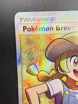 Pokemon Shining Legends Holo Pokemon Breeder (Full Art) 73/73 - MP - Image 4