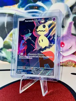 Team Rocket's Mimikyu 238/217 Illustration Rare Ascended Heroes Pokemon NM🔥✨ - Image 3