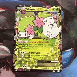 Shaymin EX 2013 Pokemon XY Black Star Promos #XY148 * Light Play - Image 1