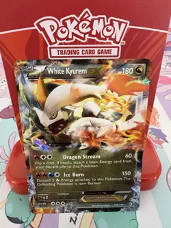 Pokemon White Kyurem EX 103/149 Boundaries Crossed Ultra Rare Holo NM - Image 1