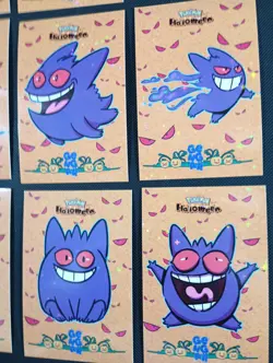 GENGAR Cartoon POKEMON DATABASE HALLOWEEN SET Star HOLO PERU US SELLER 2025 Peru - Image 2