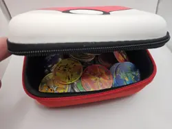 Full Set Of Pokemon Tazos 1st Generation 151 Count Pokemon With Storage Box Case - Image 1