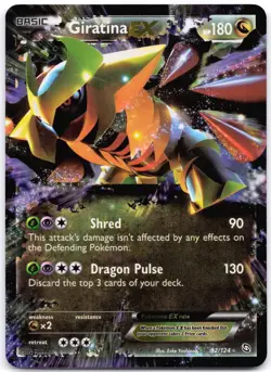 Giratina EX 92/124 Holo Dragons Exalted MP - Image 1