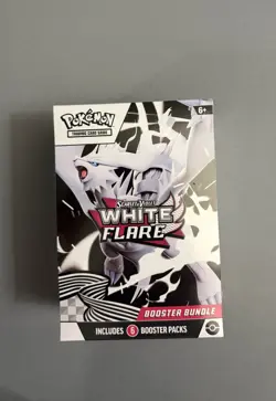 Pokemon TCG Scarlet & Violet—White Flare Booster Bundle English 6 Packs - Image 1
