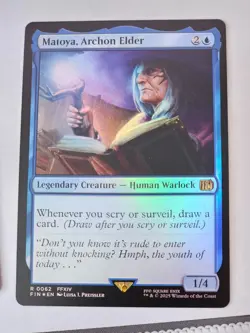 MTG - Matoya, Archon Elder FOIL - Final Fantasy - Image 1