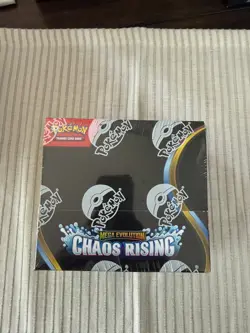 Pokemon Chaos Rising Booster Box New Sealed - Image 1