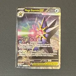 Mega Starmie GX 330 HP 330 Pokemon TCG Ultra Rare Holo English - Image 1