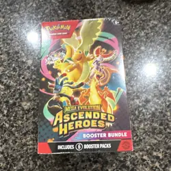 Pokemon TCG Mega Evolution: Ascended Heroes Booster Bundle Box 6 Packs English - Image 1