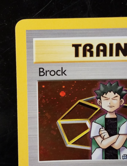 Pokemon Brock Trainer Holo Gym Heroes 15/132 TCG English - Image 5