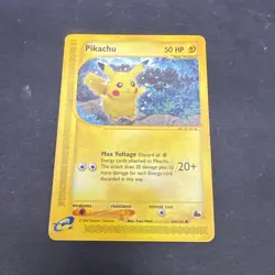 Pikachu 84/144 Skyridge Regular Non-Holo Rare Pokemon TCG Nintendo MP/LP - Image 1
