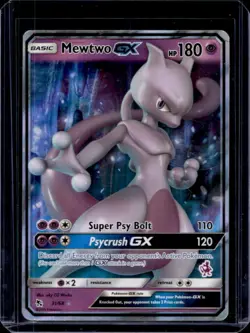 2019 Pokemon SM Hidden Fates Mewtwo GX #31/68 - Image 1