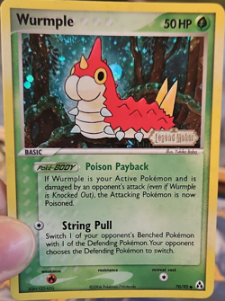 Pokemon Wurmple Legend Maker Common 70/92 50 HP Reverse Holo 2006 English - Image 1
