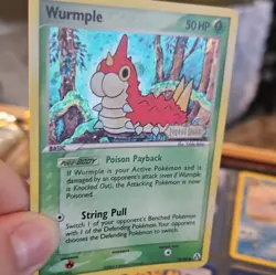 Pokemon Wurmple Legend Maker Common 70/92 50 HP Reverse Holo 2006 English - Image 3