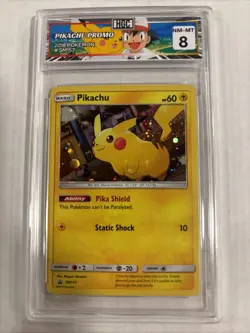 2018 Pokemon Pikachu Promo #sm157 HGC 8 (sb4) - Image 1
