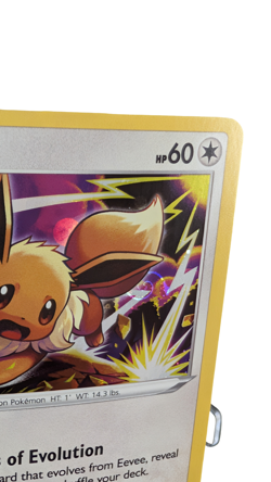 Eevee HD SWIRL SWSH118 Cosmos Holo Black Star Promo Pokemon NM 2021 Costco Chest - Image 3