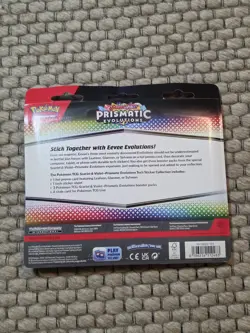 Pokemon Scarlet&Violet Prismatic Evolutions Tech Sticker Collection-Sylveon - Image 2