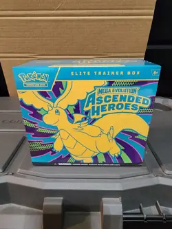 Pokemon TCG Mega Evolution Ascended Heroes Elite Trainer Box ETB Factory Sealed - Image 1