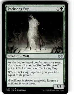 Packsong Pup Innistrad: Crimson Vow Regular - Image 1