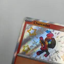 Charcadet 114/091 Shiny Rare Paldean Fates Pokemon NM/M - Image 2