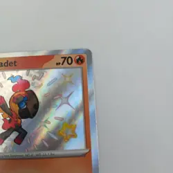 Charcadet 114/091 Shiny Rare Paldean Fates Pokemon NM/M - Image 3