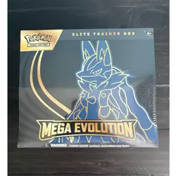 Pokemon Elite Trainer Box Mega Evolution English Sealed - Image 1