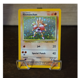 Wizards of the Coast Pokemon TCG Hitmonchan Holo Rare 7/102 EN 1999 HP 70 - Image 1