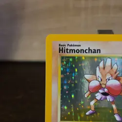 Wizards of the Coast Pokemon TCG Hitmonchan Holo Rare 7/102 EN 1999 HP 70 - Image 2